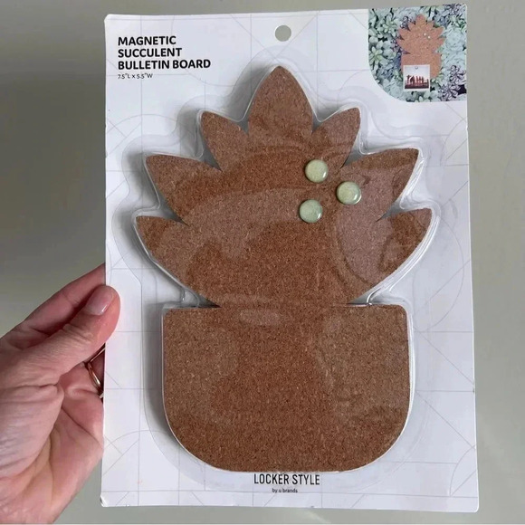 Magnetic Succulent Bulletin Board & Frameless Dry Erase Board - Picture 2 of 6